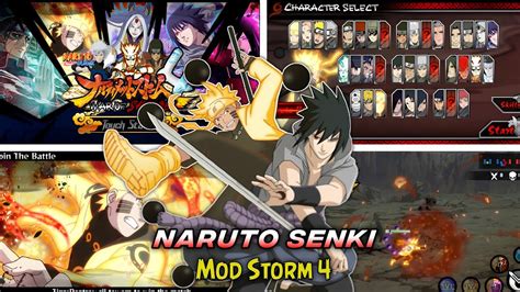 Download Naruto Senki Mod Storm 4 Full Burst .
